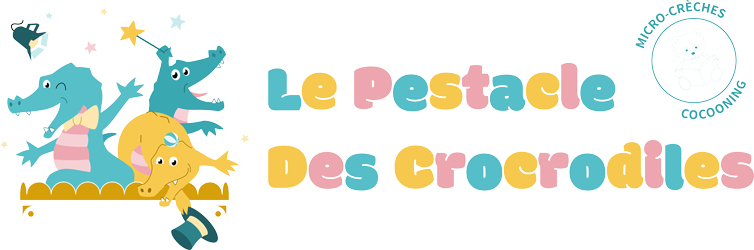 logo micro-crèche pestacle des crocrodiles